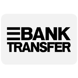 Zahlungsmethode Bank transfer